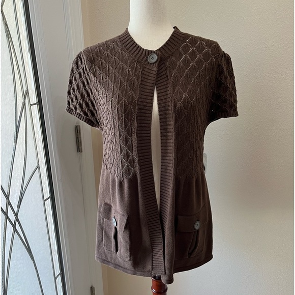 Kim Rogers Knit Cardigan, NWOT - Picture 1 of 6